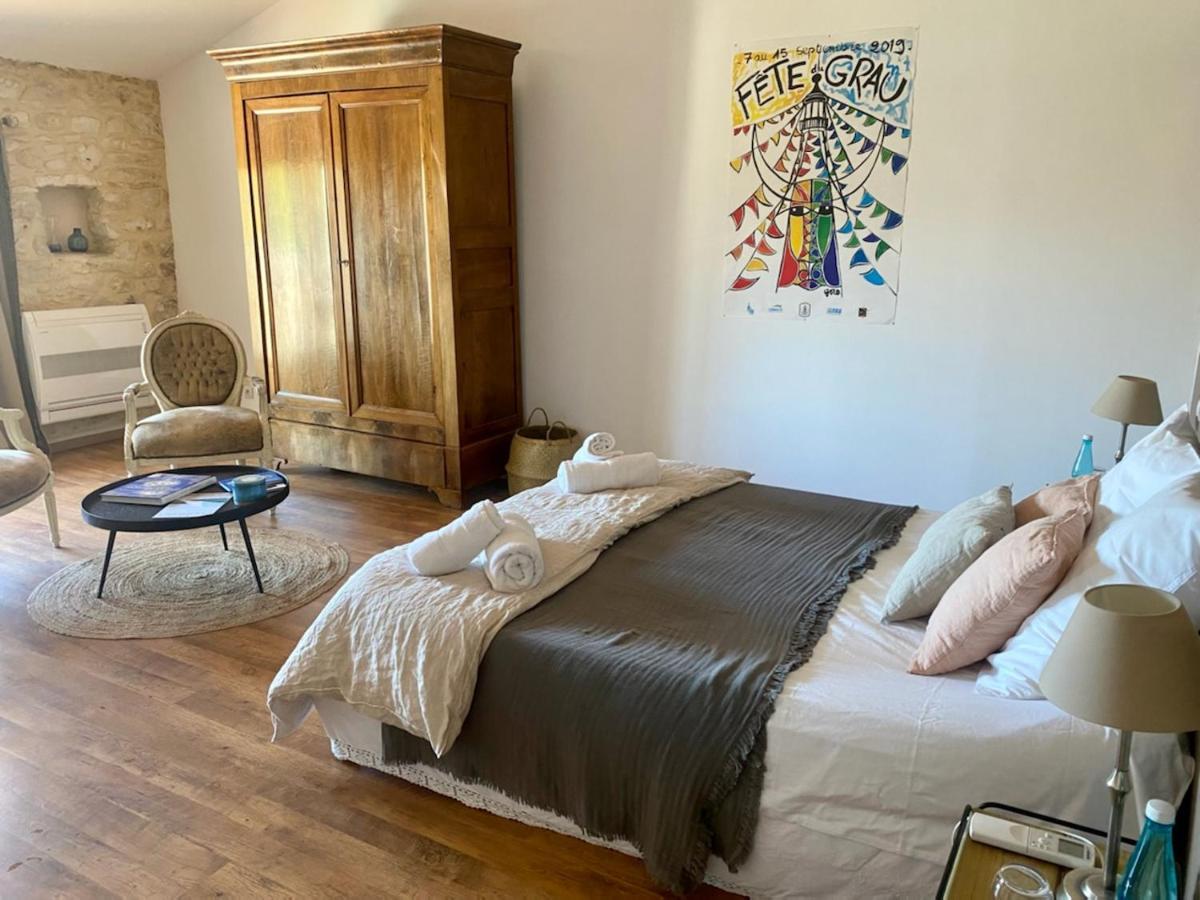 La Maison Des Autres, Piscine Chauffee, Chambres D'Hotes Proches Uzes, Nimes, Pont Du Gard Saint-Genies-de-Malgoires ภายนอก รูปภาพ